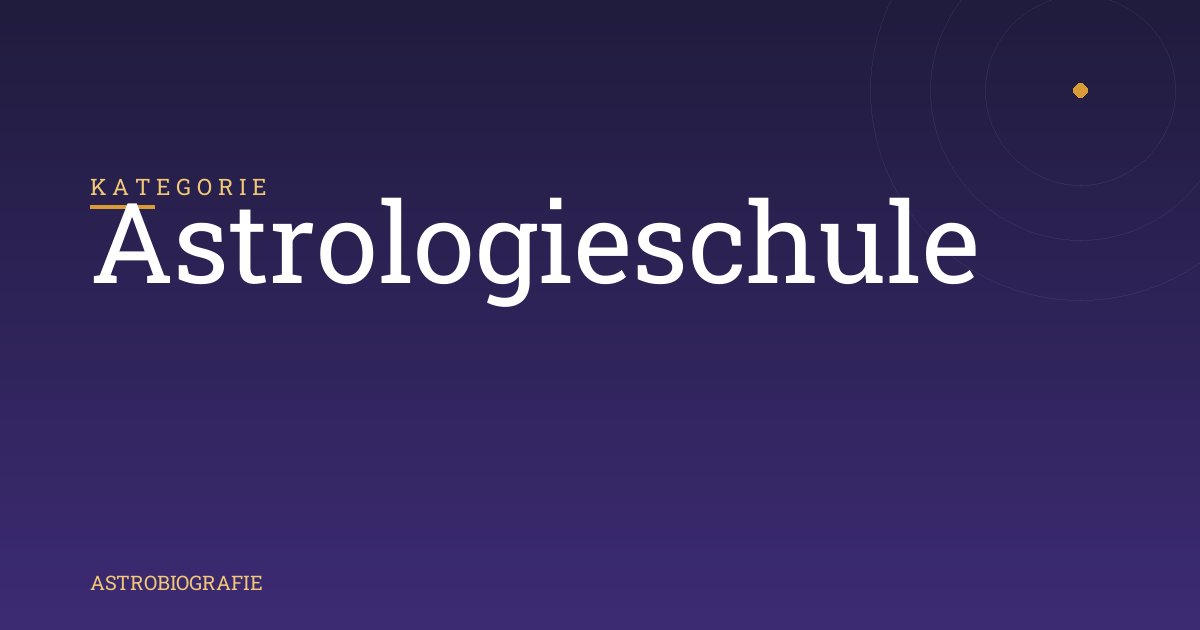 Astrologieschule